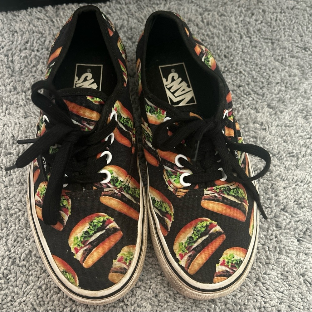 VANS men’s 5 women’s 6.5 hamburgers